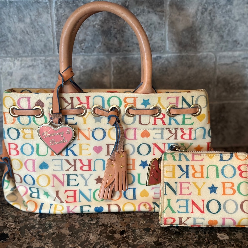 Dooney and Bourke handbag and wallet